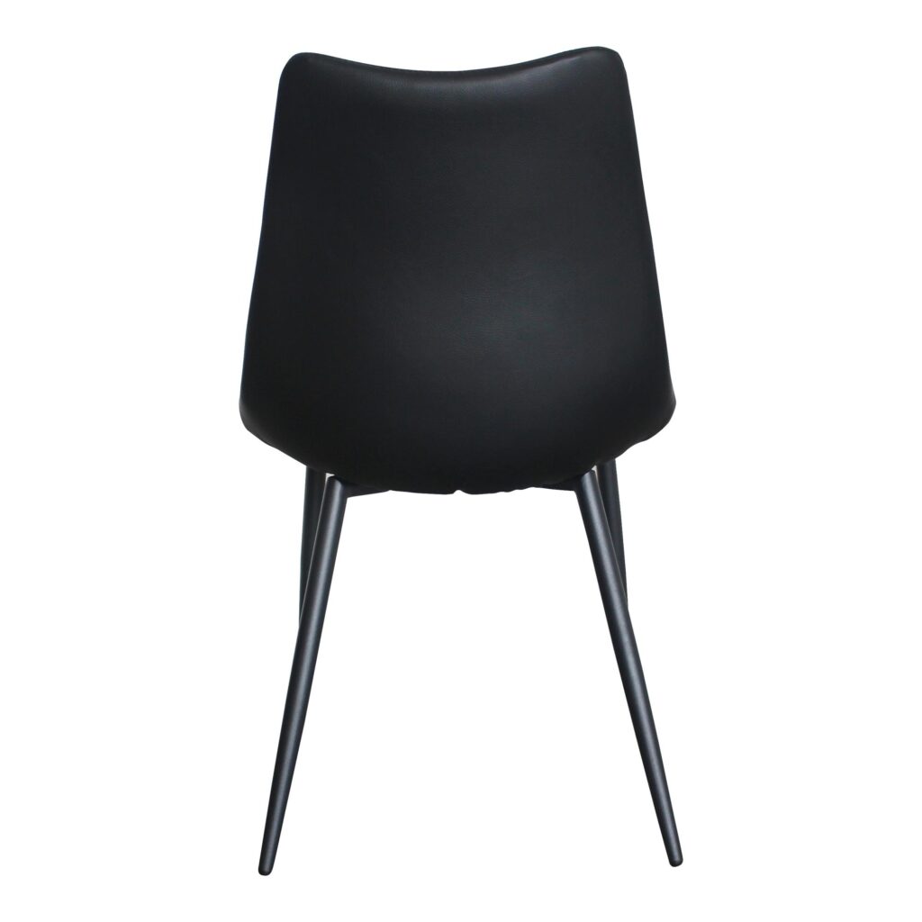 Alibi Dining Chair Matte Black (Set of 2) - Image 6