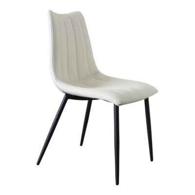 Alibi Dining Chair Ivory (Set of 2) UU-1022-05 UU 1022 05 01