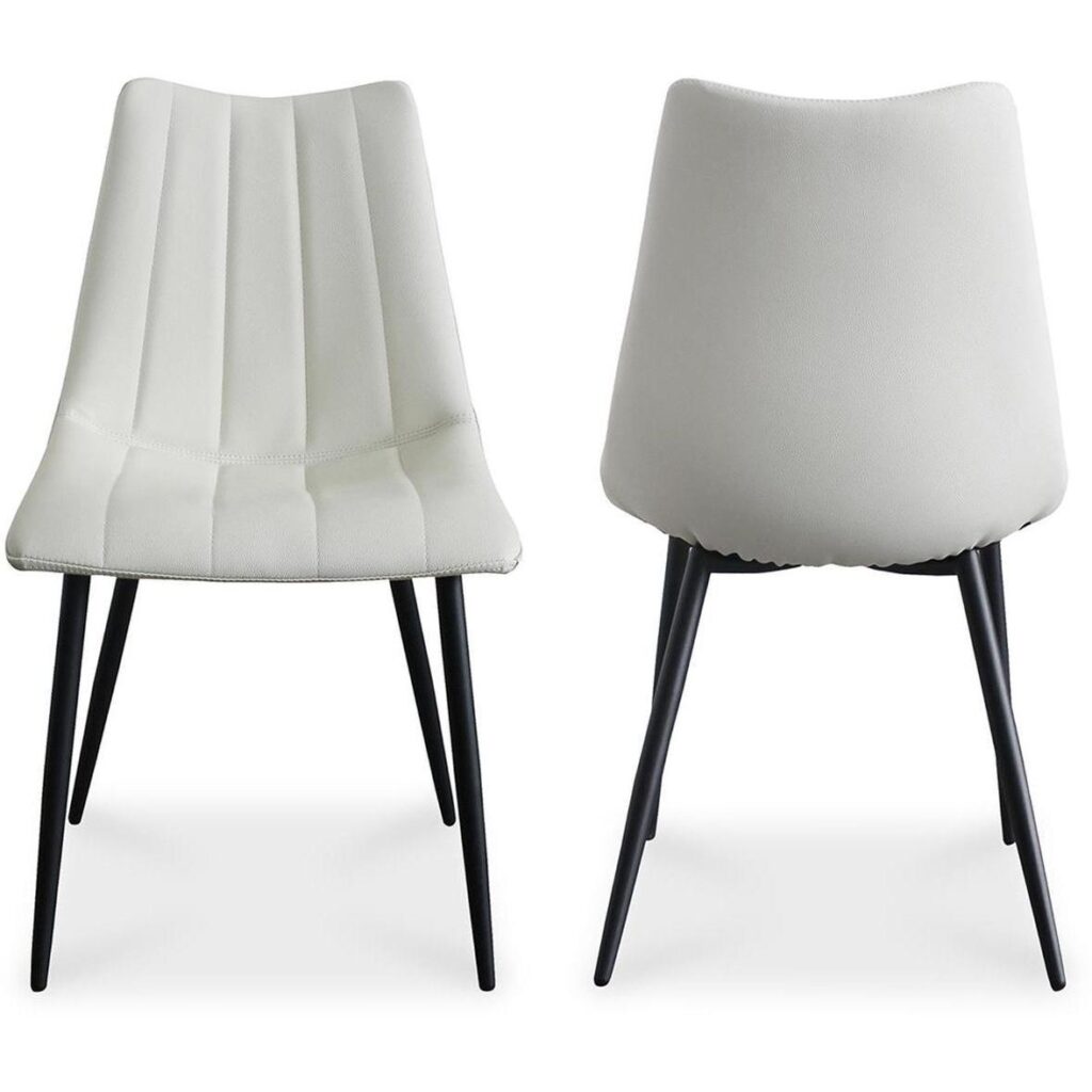 Alibi Dining Chair Ivory (Set of 2) - Image 2