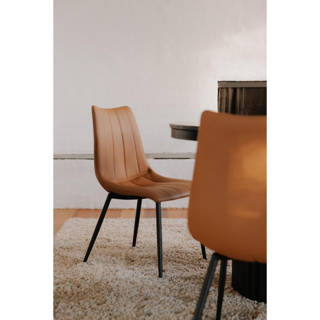 Alibi Dining Chair Tan - Set Of Two - Image 9