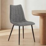 Alibi Dining Chair Dark Grey - Set of Two UU-1022-25 UU 1022 25 00