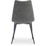 Alibi Dining Chair Dark Grey-Set of Two 10 Alibi Dining Chair Dark Grey-Set of Two UU-1022-25 UU 1022 25 Alibi back shadsilo