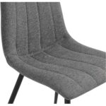 Alibi Dining Chair Dark Grey-Set of Two 11 Alibi Dining Chair Dark Grey-Set of Two UU-1022-25 UU 1022 25 Alibi closeup shadsilo