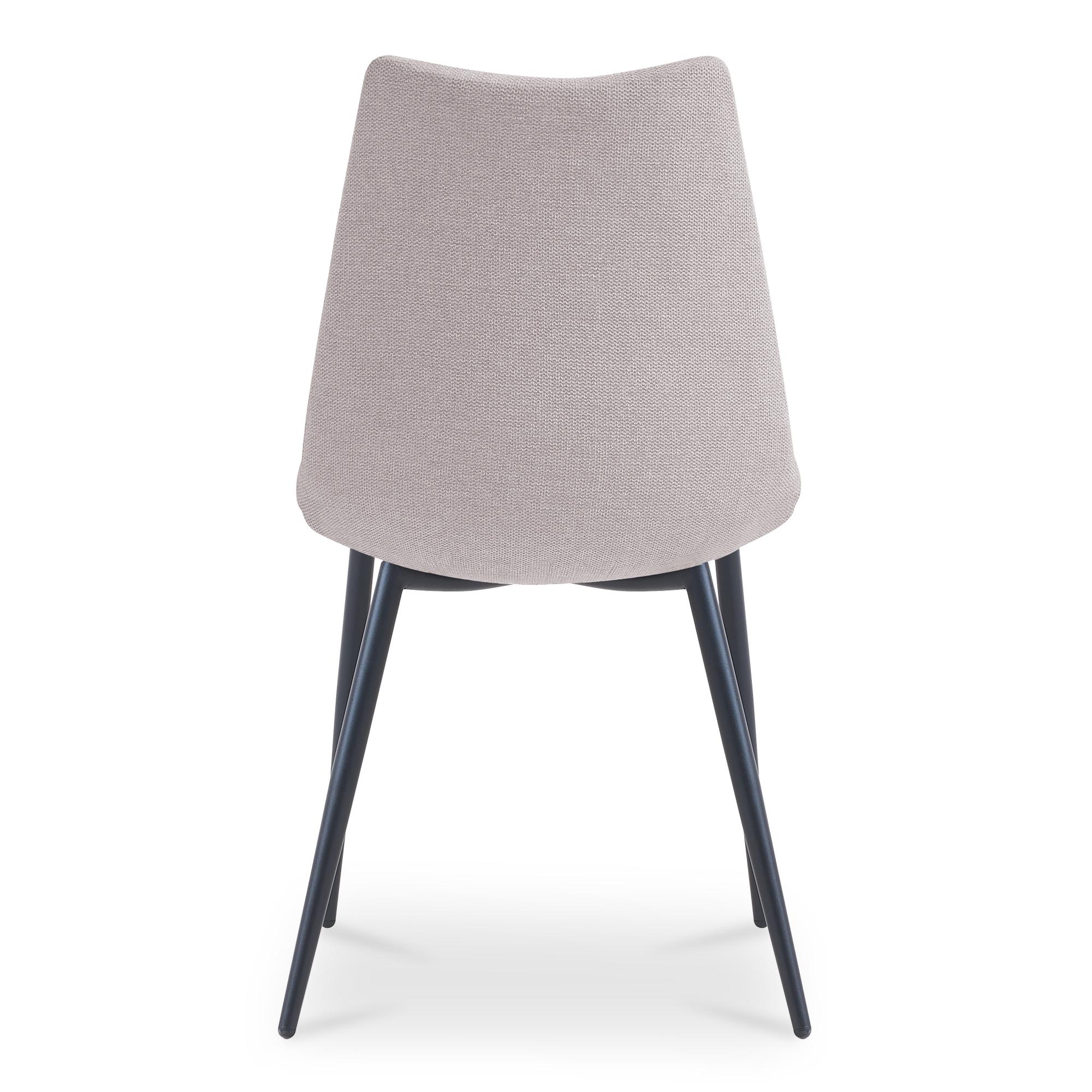 Alibi Dining Chair Beige-Set of Two 5 Alibi Dining Chair Beige-Set of Two - Image 5