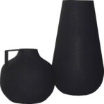 Roove Set Of 2 Vases VAS197 VAS197 1