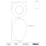 Lingby Vase VAS302 VAS302 4