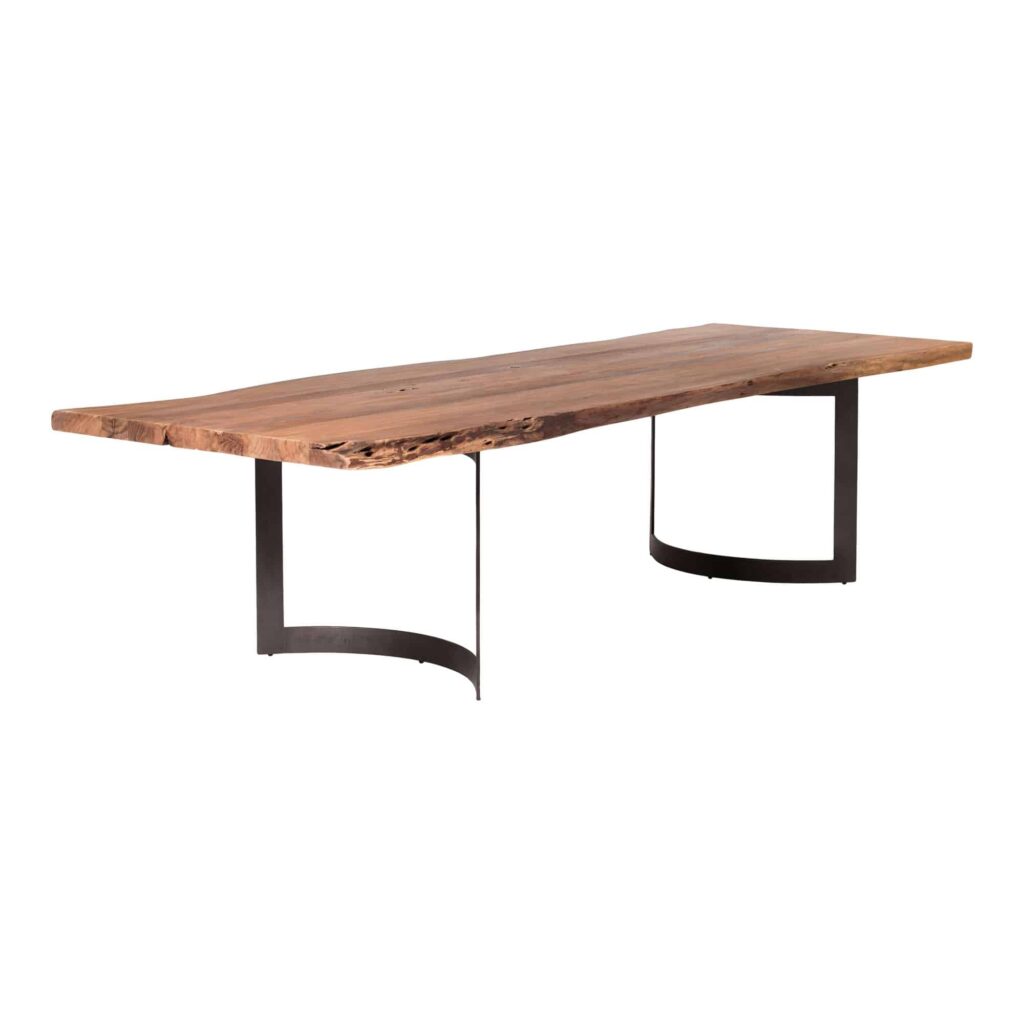 Bent Dining Table Large Smoked - Image 2