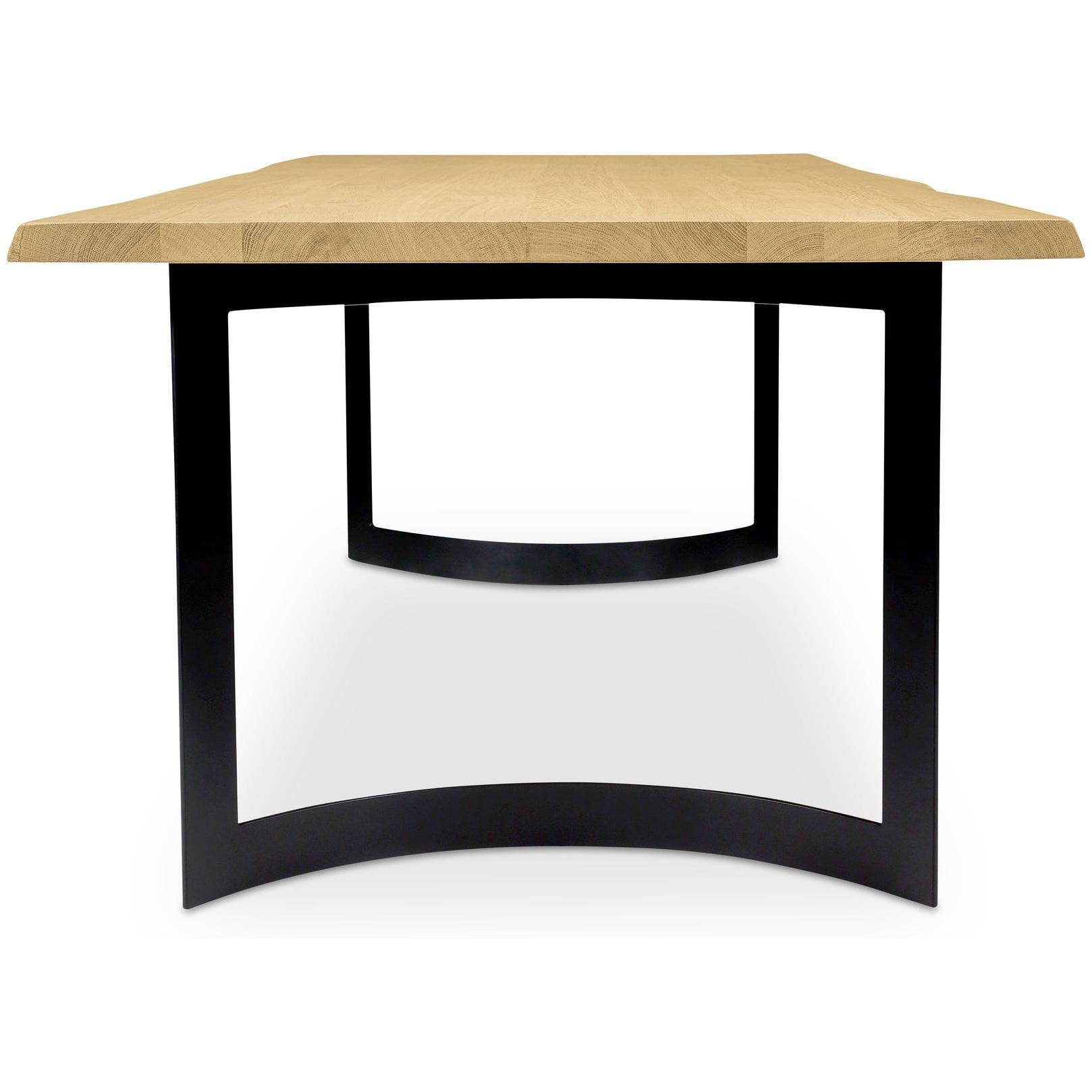 Bent Dining Table Small Oak 3 Bent Dining Table Small Oak - Image 3
