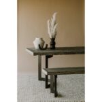 Bent Dining Table Small Weathered Grey 15 Bent Dining Table Small Weathered Grey VE-1001-29-0 VE 1001 29 30