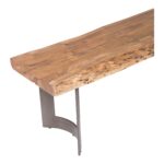 Bent Bench Small Smoked 13 Bent Bench Small Smoked VE-1002-03-0 VE 1002 03 02
