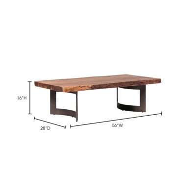 Bent Coffee Table Smoked VE-1003-03-0 VE 1003 03 70