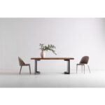 Bent Dining Table Extra Small Smoked VE-1036-03-0 VE 1036 03 0 50