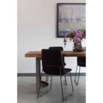 Bent Dining Table Extra Small Smoked 17 Bent Dining Table Extra Small Smoked VE-1036-03-0 VE 1036 03 31