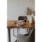 Bent Dining Table Extra Small Smoked 18 Bent Dining Table Extra Small Smoked VE-1036-03-0 VE 1036 03 32