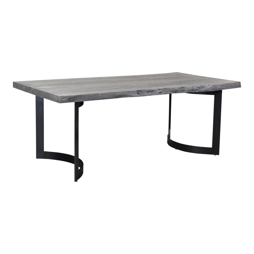 Bent Dining Table Extra Small Weathered Grey - Image 2