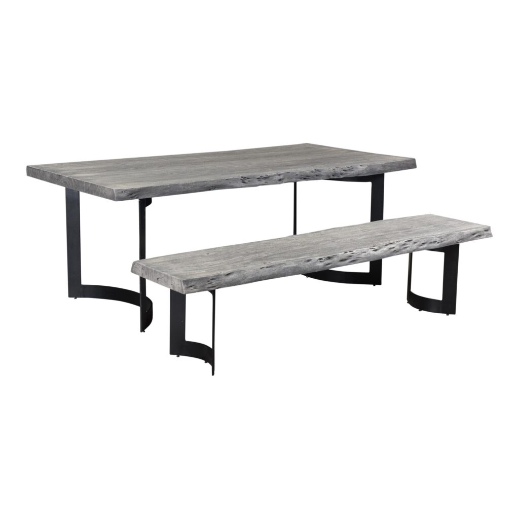 Bent Dining Table Extra Small Weathered Grey - Image 3