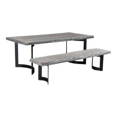 Bent Dining Table Extra Small Weathered Grey VE-1036-29-0 VE 1036 29 02