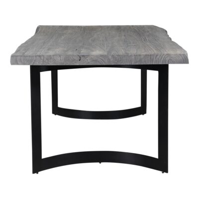 Bent Dining Table Extra Small Weathered Grey VE-1036-29-0 VE 1036 29 03