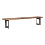 Bent Bench Extra Small Smoked 10 Bent Bench Extra Small Smoked VE-1038-03-0 VE 1038 03 01