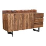 Bent Sideboard Smoked 14 Bent Sideboard Smoked VE-1040-03 VE 1040 03 01