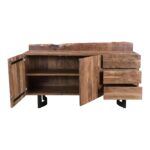 Bent Sideboard Smoked 15 Bent Sideboard Smoked VE-1040-03 VE 1040 03 02