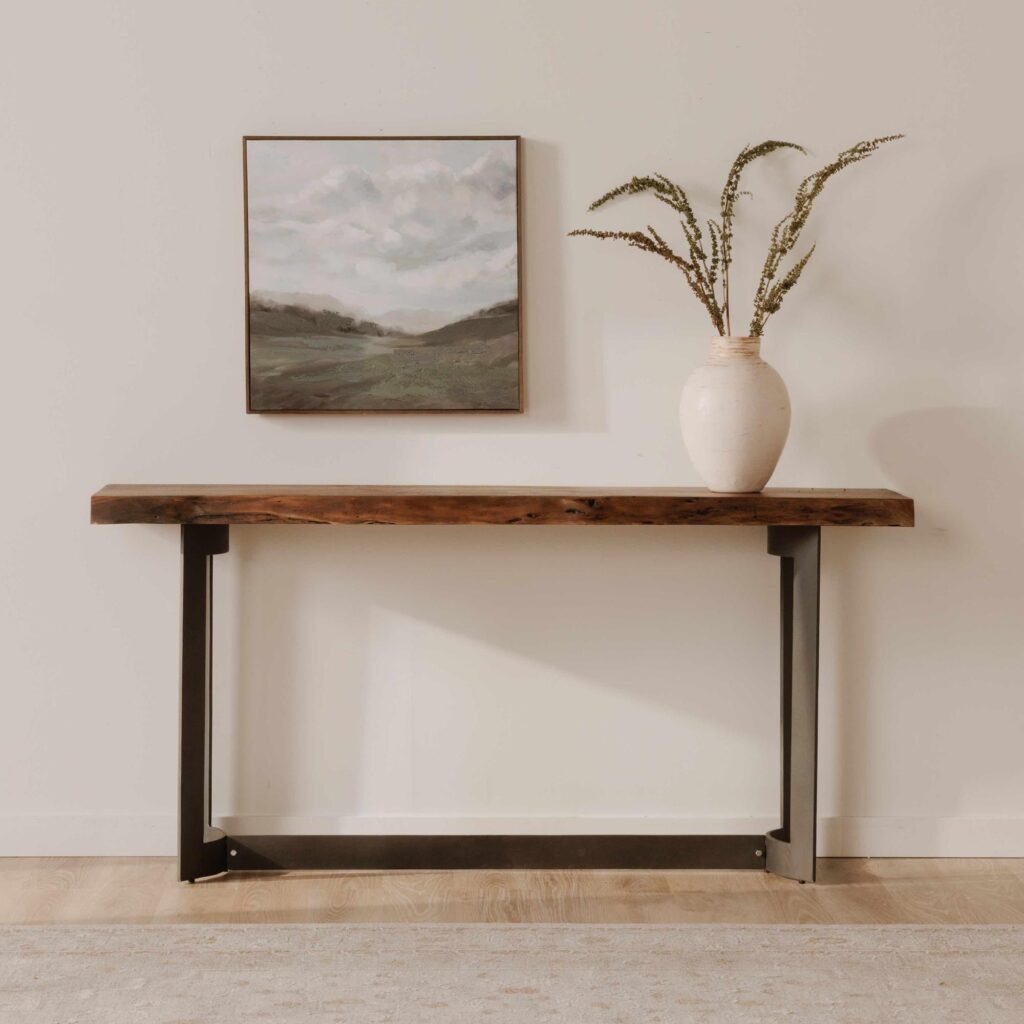 Bent Console Table Smoked - Image 7