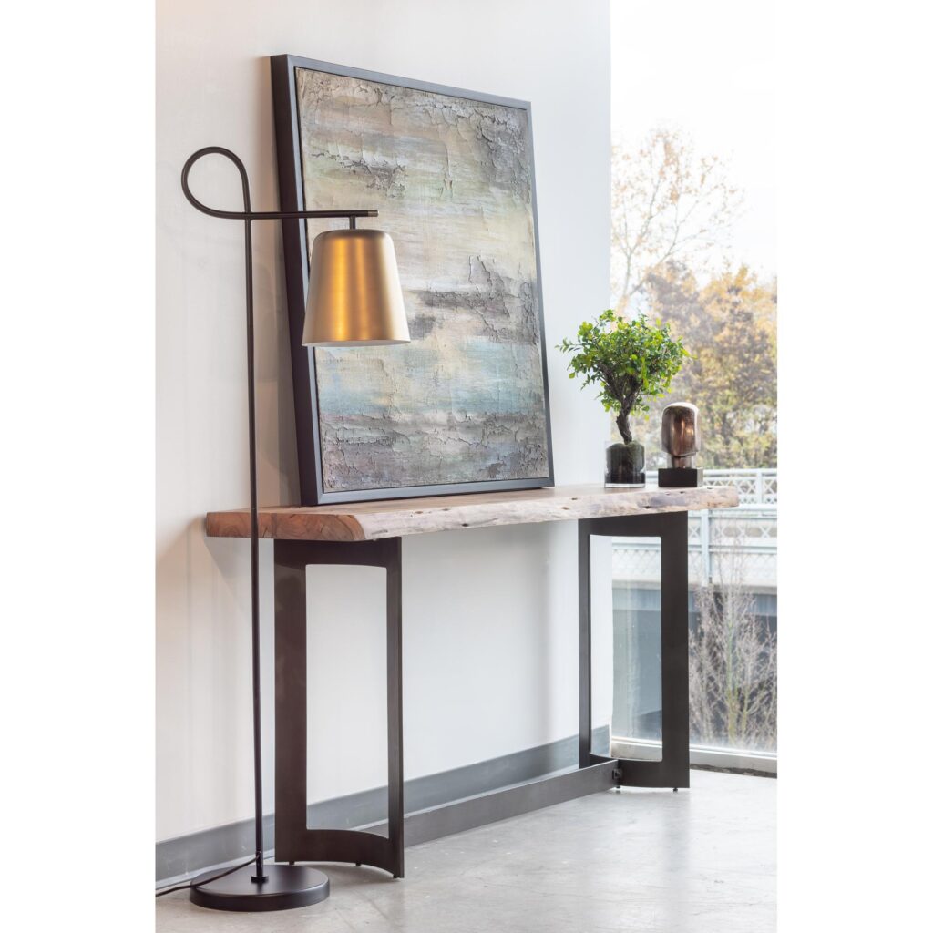 Bent Console Table Smoked - Image 5