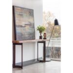 Bent Console Table Smoked 14 Bent Console Table Smoked VE-1041-03-0 VE 1041 03 31