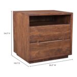 Madagasikara Nightstand 19 Madagasikara Nightstand VE-1047-03 VE 1047 03 70