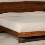 Bent Queen Bed Smoked 14 Bent Queen Bed Smoked VE-1087-03-0 VE 1087 03 0 10
