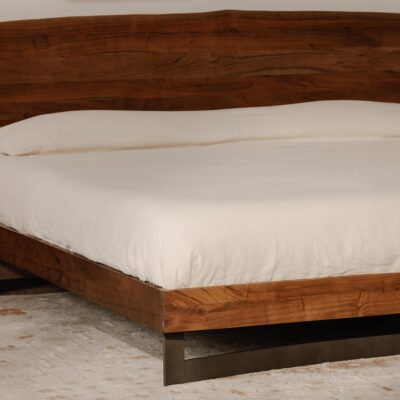 Bent Queen Bed Smoked VE-1087-03-0 VE 1087 03 0 10