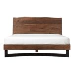 Bent Queen Bed Smoked 13 Bent Queen Bed Smoked VE-1087-03-0 VE 1087 03 03