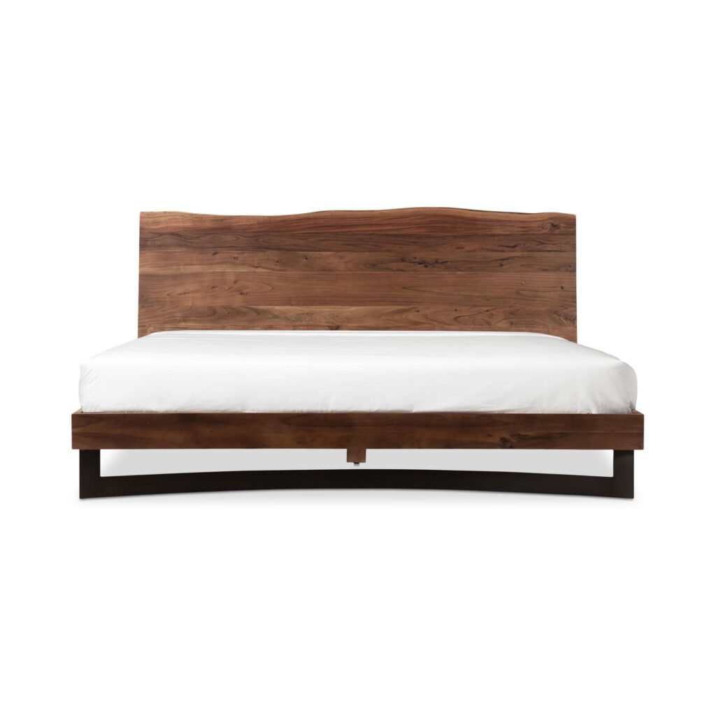 Bent King Bed Smoked