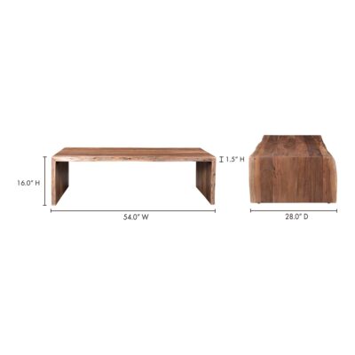 Tyrell Coffee Table Smoked VE-1094-03 VE 1094 03 70