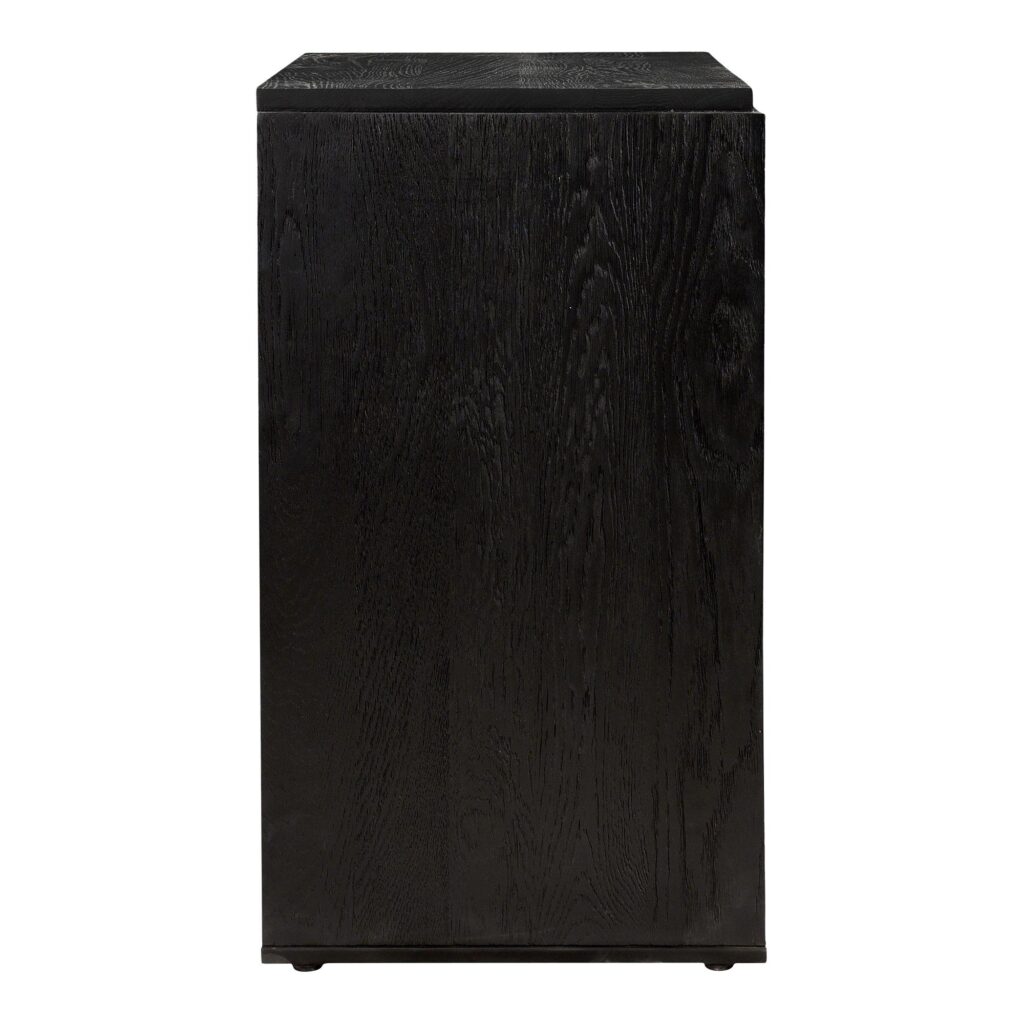 Quinton 3 Drawer Nightstand Black - Image 7