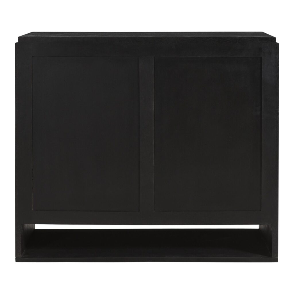 Quinton 3 Drawer Nightstand Black - Image 8