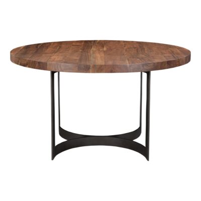 Bent Round Dining Table 54" Smoked VE-1106-03-0 VE 1106 03 02