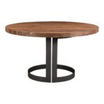 Bent Round Dining Table 54" Smoked 20 Bent Round Dining Table 54" Smoked VE-1106-03-0 VE 1106 03 04