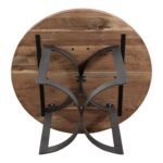 Bent Round Dining Table 54" Smoked 24 Bent Round Dining Table 54" Smoked VE-1106-03-0 VE 1106 03 08