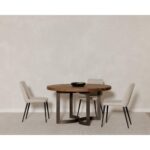 Bent Round Dining Table 54" Smoked 29 Bent Round Dining Table 54" Smoked VE-1106-03-0 VE 1106 03 31