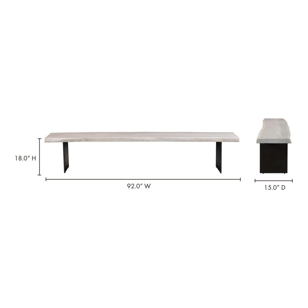 Evans Dining Bench - Image 8