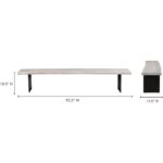 Evans Dining Bench 15 Evans Dining Bench VE-1118-18-0 VE 1118 18 70