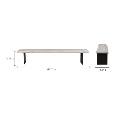 Evans Dining Bench VE-1118-18-0 VE 1118 18 70