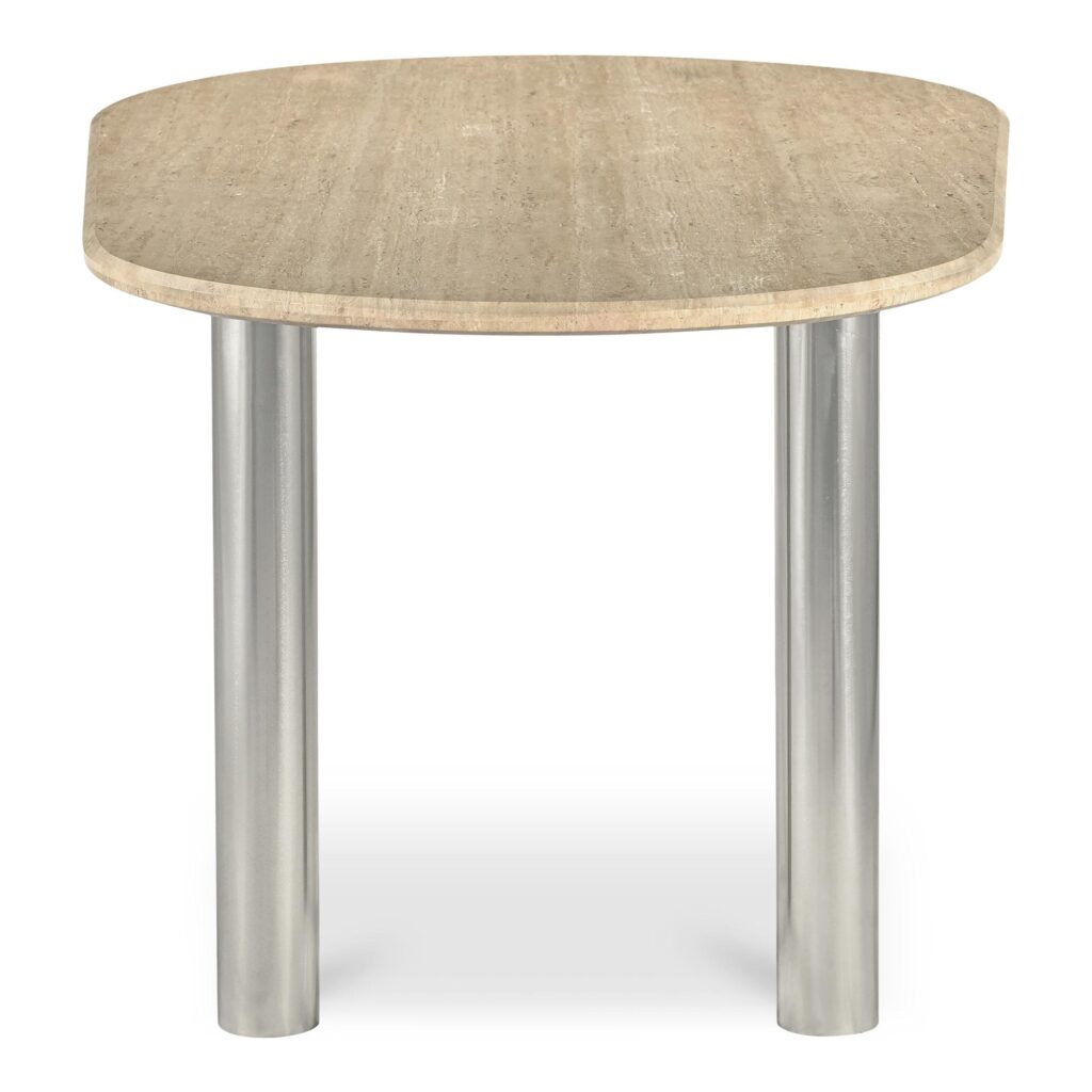 Fia Dining Table Travertine - Image 4