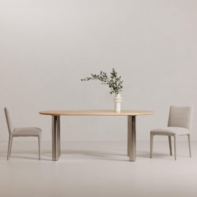 Fia Dining Table Travertine VE-1124-34-0 VE 1124 34 0 30