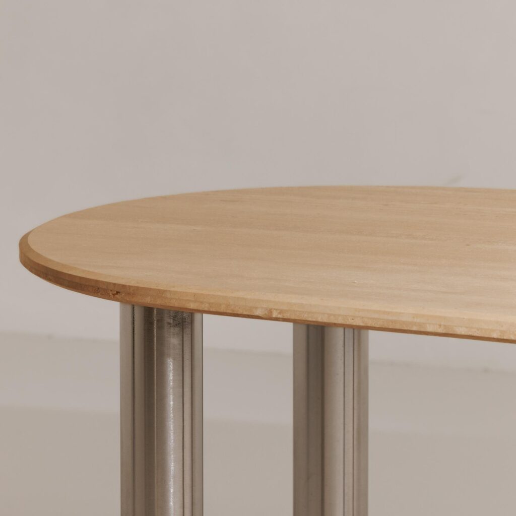 Fia Dining Table Travertine - Image 10