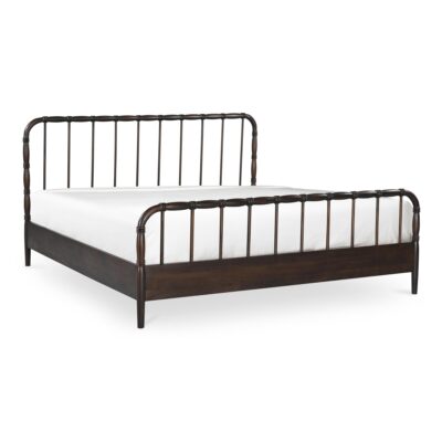 Vivian Queen Bed VE-1129-20-0 VE 1129 20 0 Vivian Qbed diagR mattress shadsilo