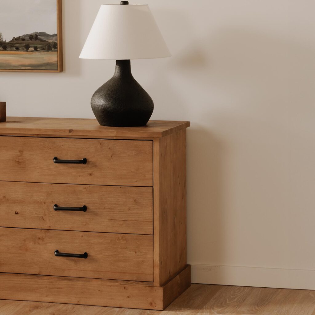 Tade 6 Drawer Dresser Honey Pine - Image 11