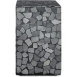 Kiri Outdoor Side Table Black VH-1018-02 VH 1018 02 Kiri back shadsilo