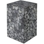 Kiri Outdoor Side Table Black VH-1018-02 VH 1018 02 Kiri diagR shadsilo